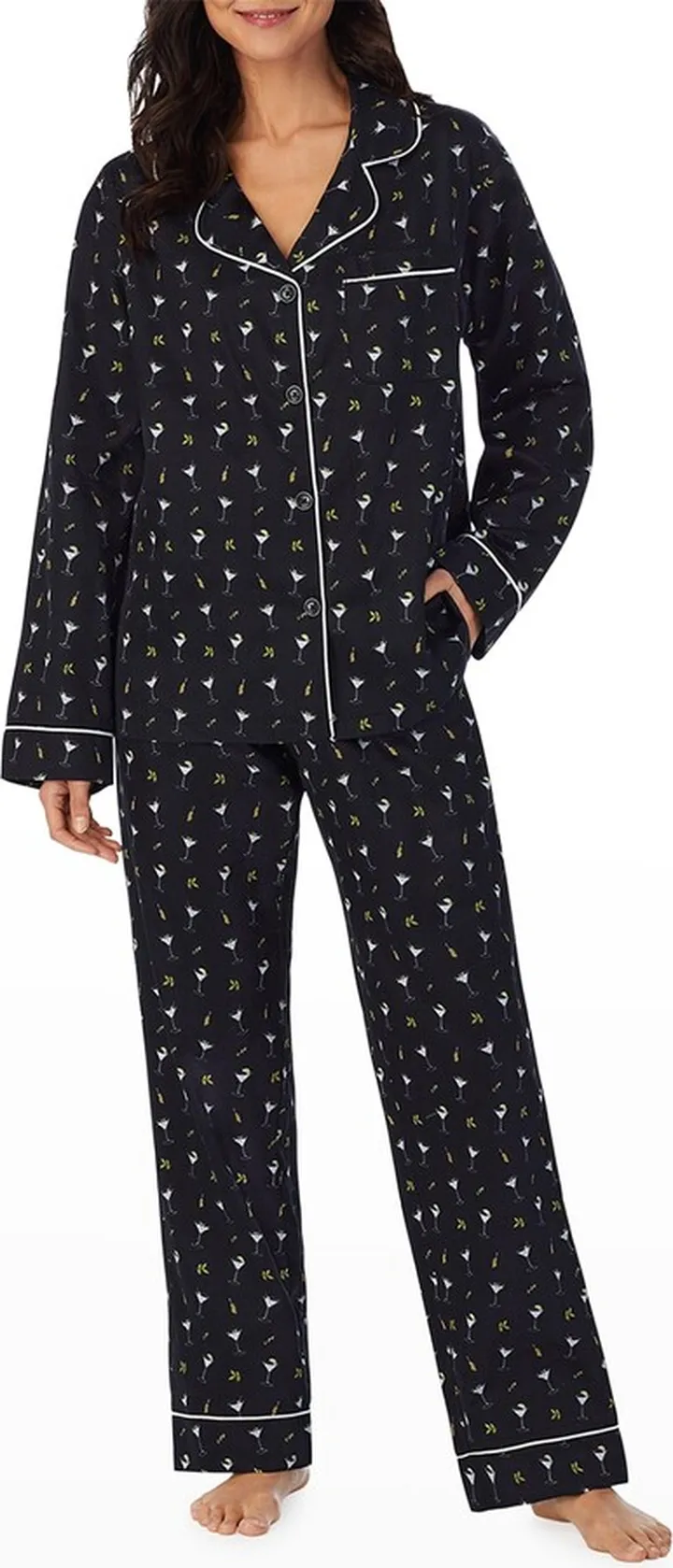 Classic Long Organic Cotton Pajama Set