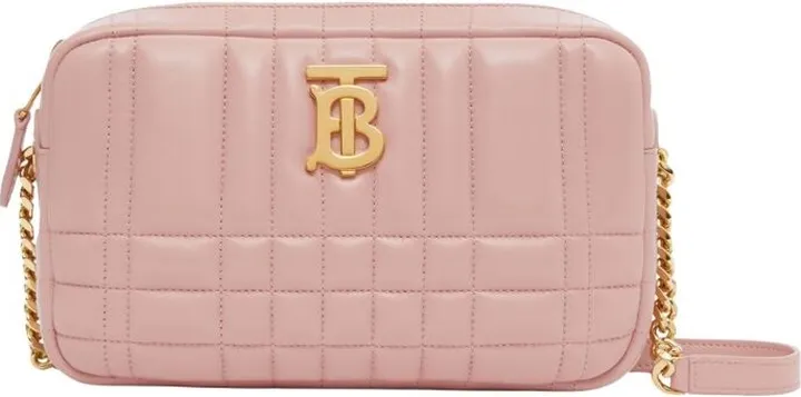 Burberry Small Quilted Leather Lola Camera Bag