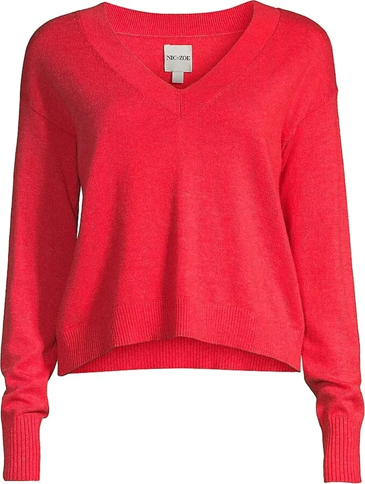 Shorty V-Neck Sweater