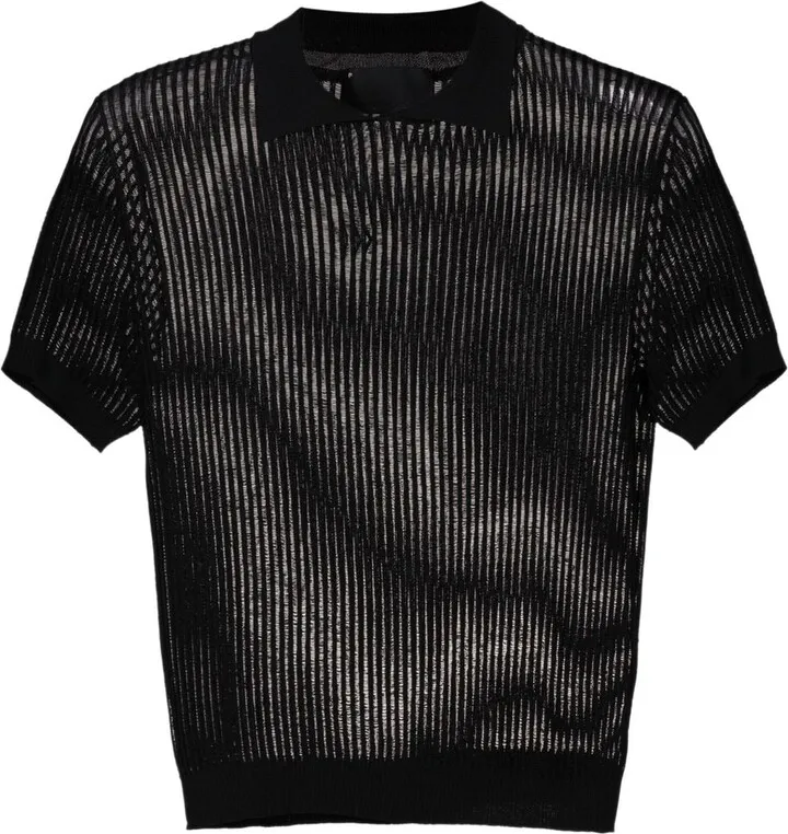 Dela I ribbed polo shirt