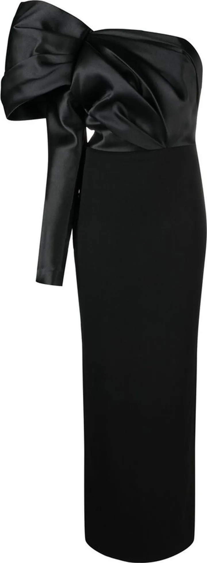 Lexi one-shoulder evening gown