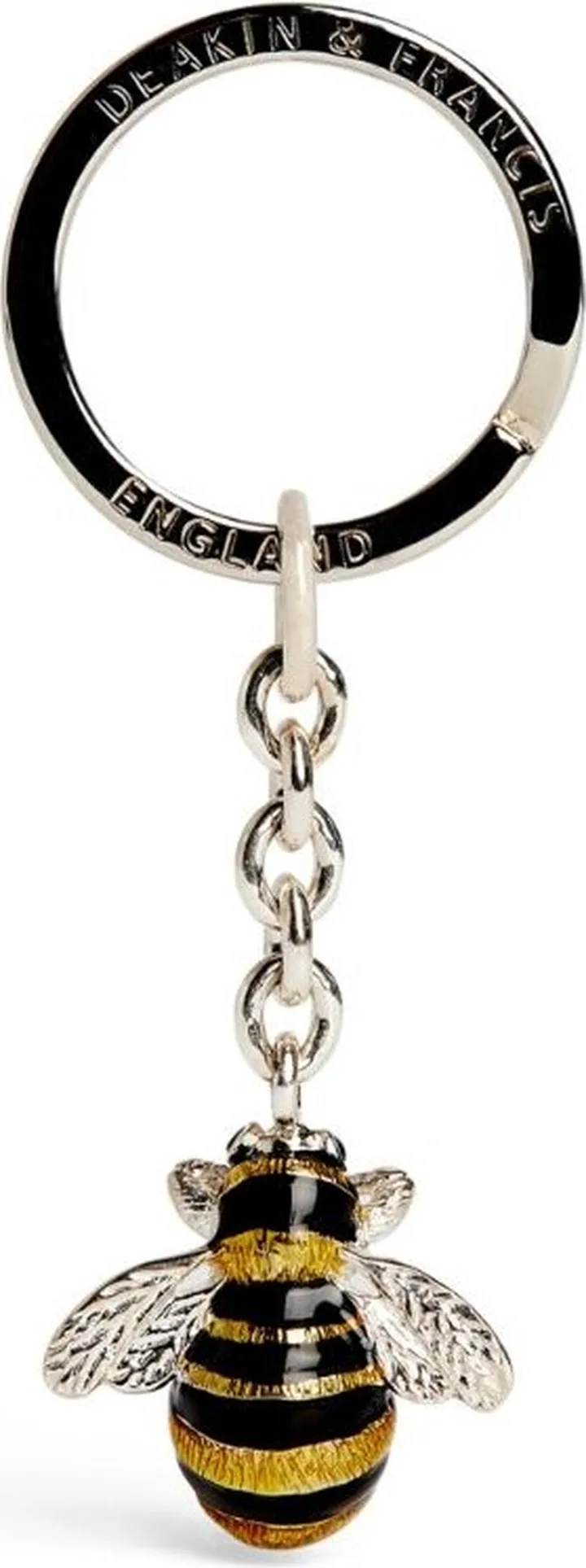 Deakin & Francis Sterling Silver Bumble Bee Keyring