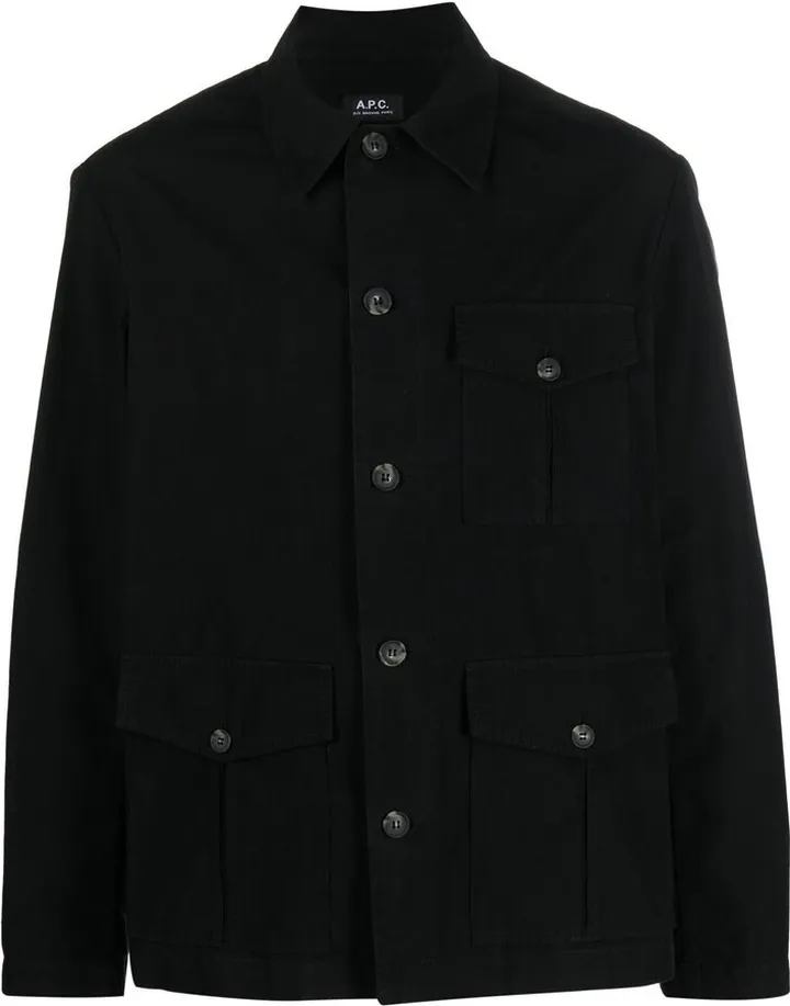 Button-Up Denim Jacket