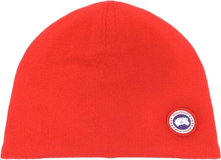 Canada Goose Logo Patch Beanie