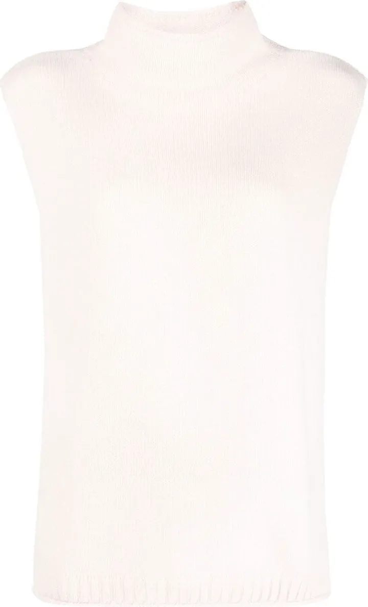 Tovy high-neck cashmere vest