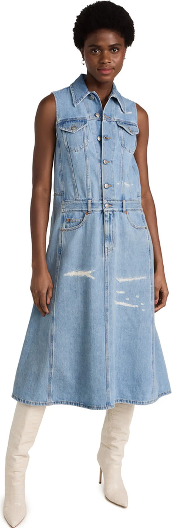 MM6 Maison Margiela Denim Dress