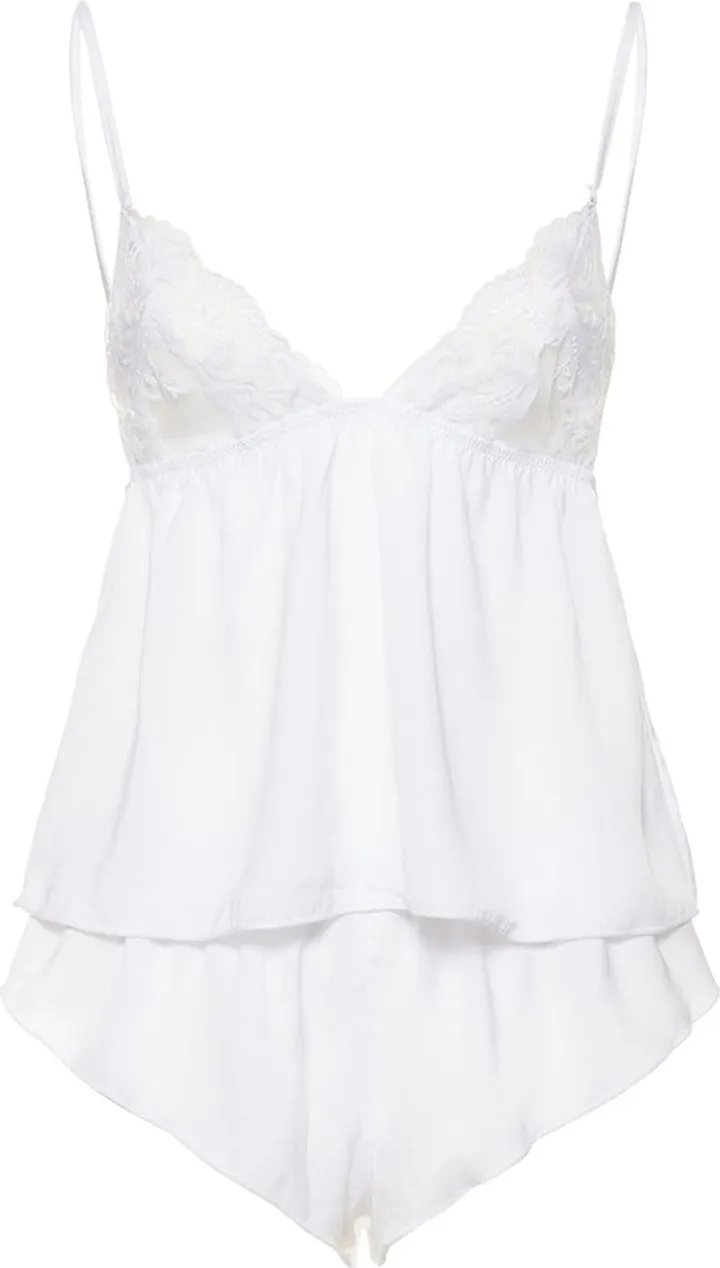 Marseille satin camisole & shorts set