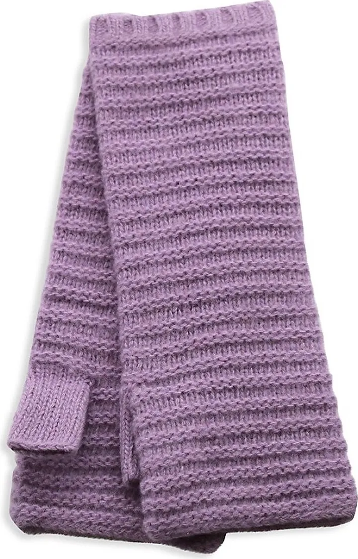 9" Long Cashmere Fingerless Gloves