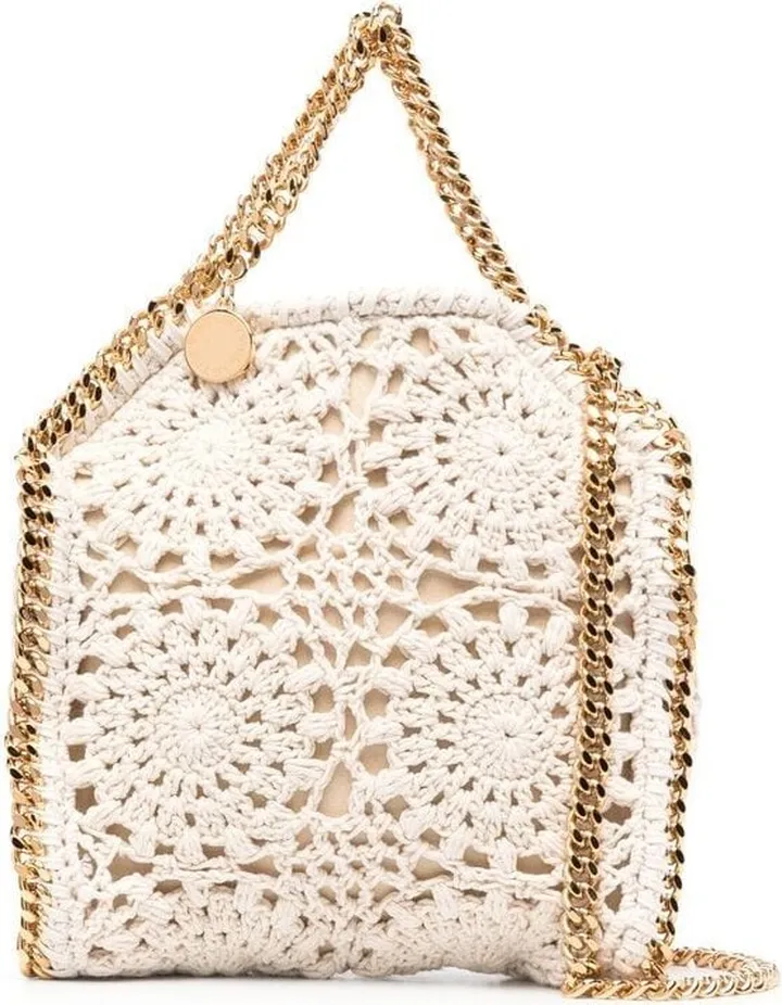 Cotton Crochet Tote Bag