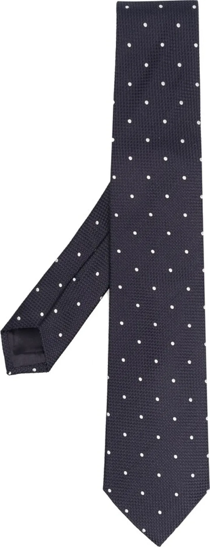 Polka-Dot Silk Tie