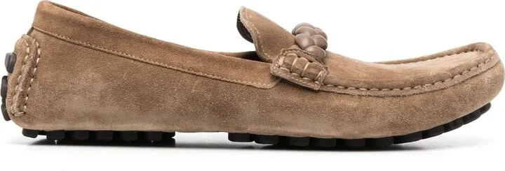 Monza suede loafers