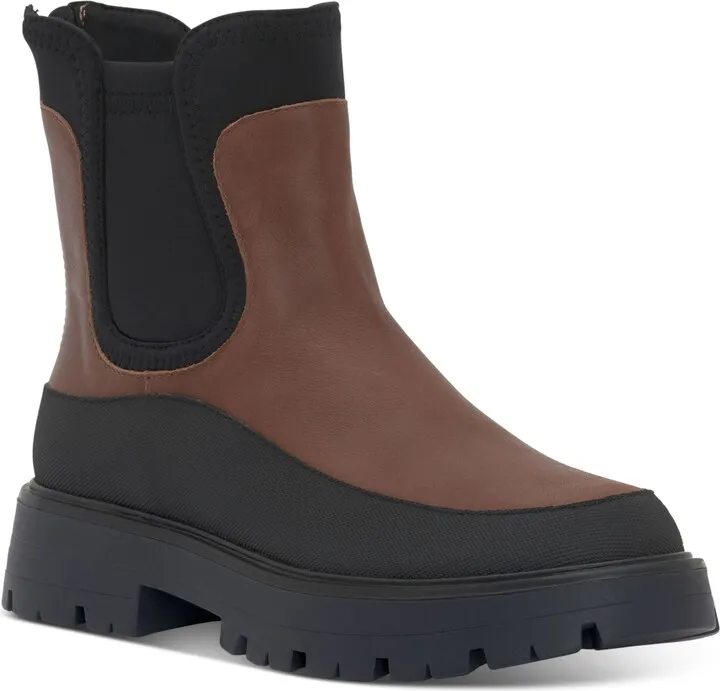 Lucky Brand Women's Allehia Platform Water Resistant Booties Women's Shoes