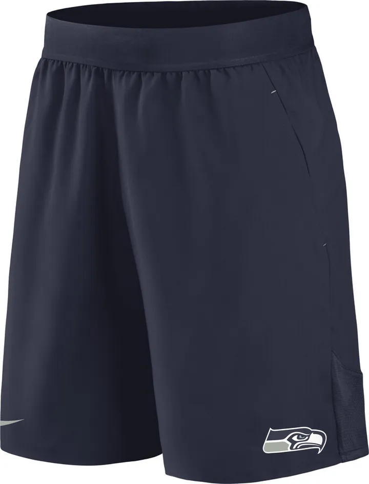 Nike Men's Dri-FIT Stretch (NFL Seattle Seahawks) Shorts in Blue