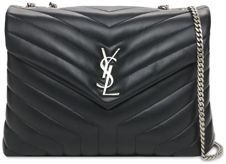 Medium Loulou Y-quilted leather bag