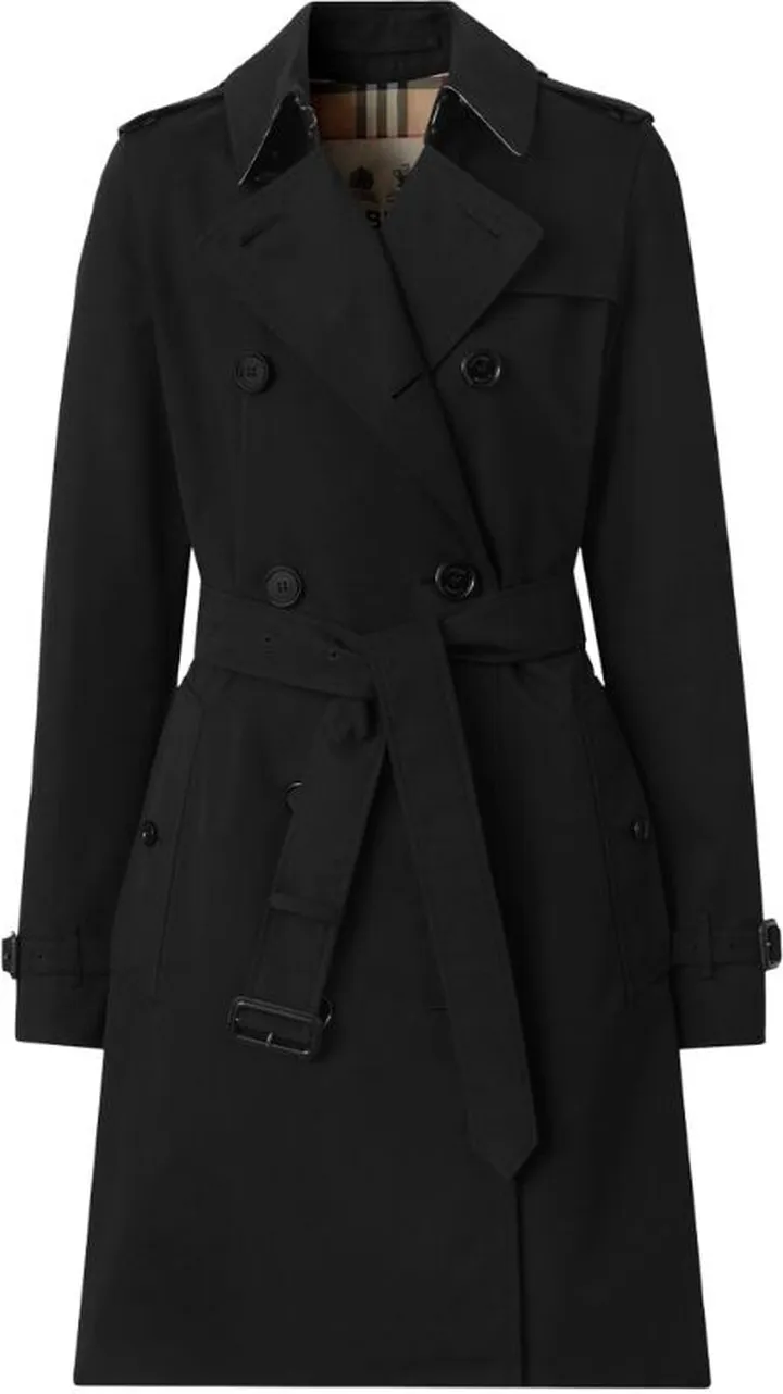 Burberry The Mid-Length Kensington Heritage Trench Coat