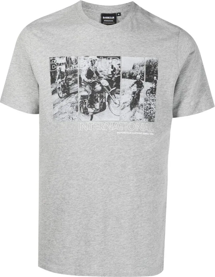 graphic-print short-sleeve T-shirt