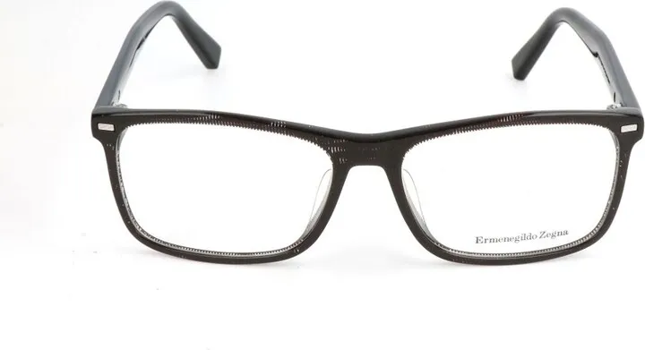 Ermenegildo Zegna Rectangular Frame Glasses