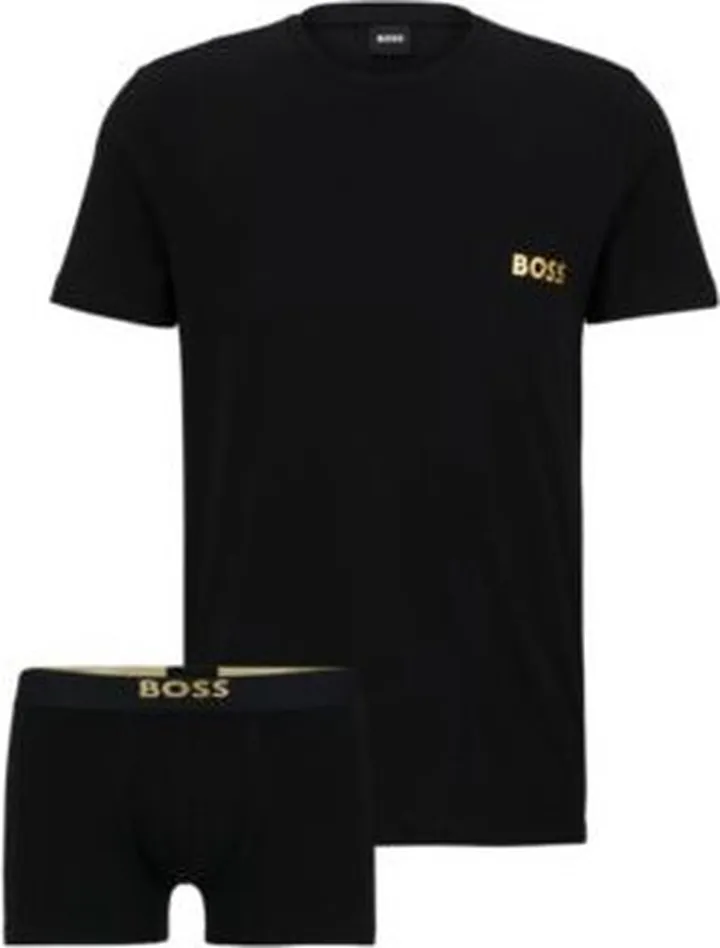 Organic-cotton underwear gift set with branding