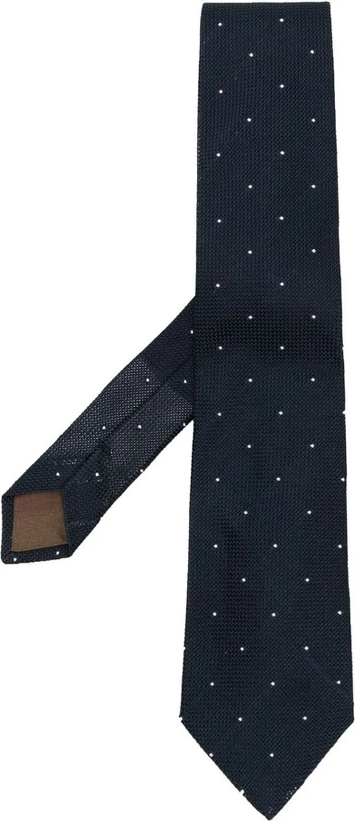 Polka-Dot Silk Tie