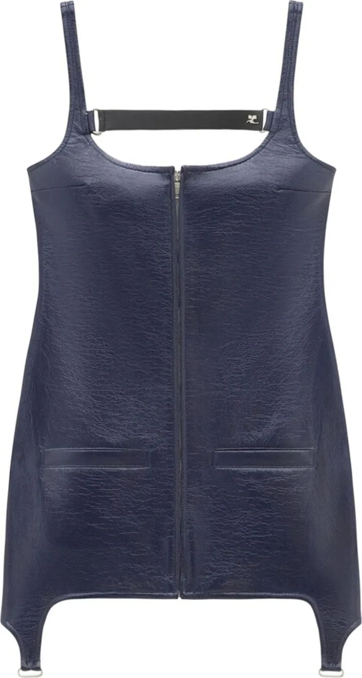 Cut-Out Zip-Up Dress