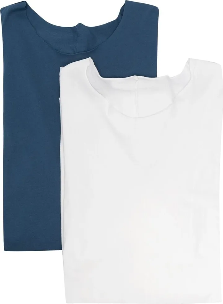 solid-colour long-sleeve T-shirt
