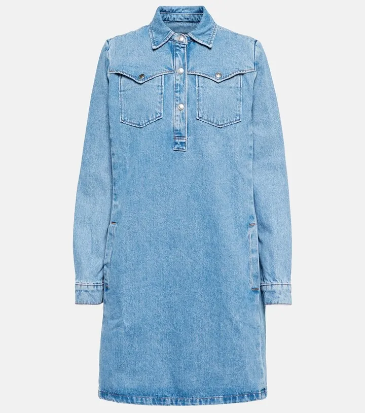 Leana denim minidress
