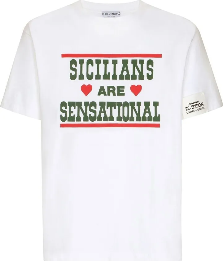 graphic-print cotton T-Shirt