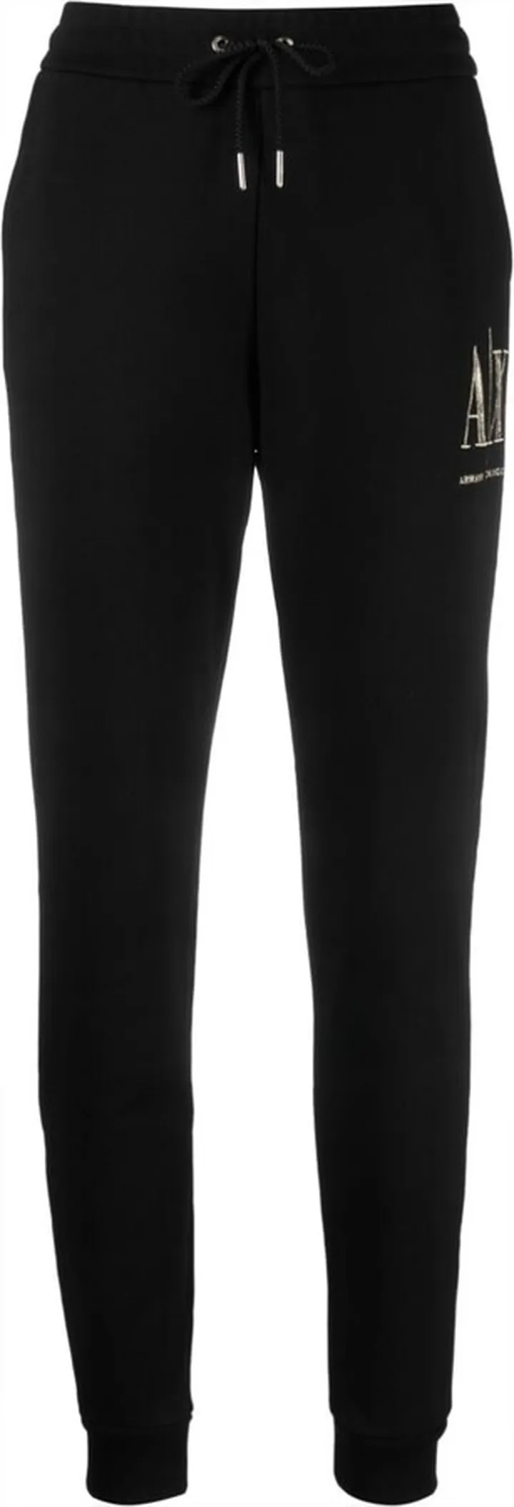 Embroidered-Logo Cotton Track Pants