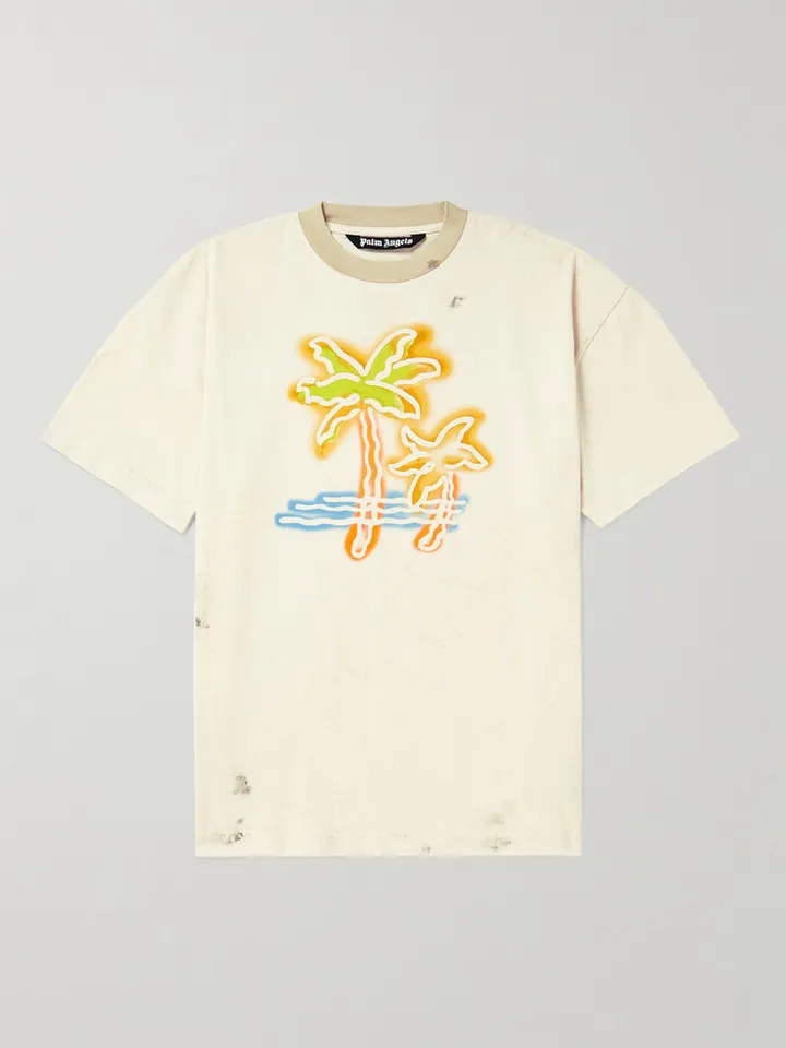 Logo-Print Cotton-Jersey T-Shirt