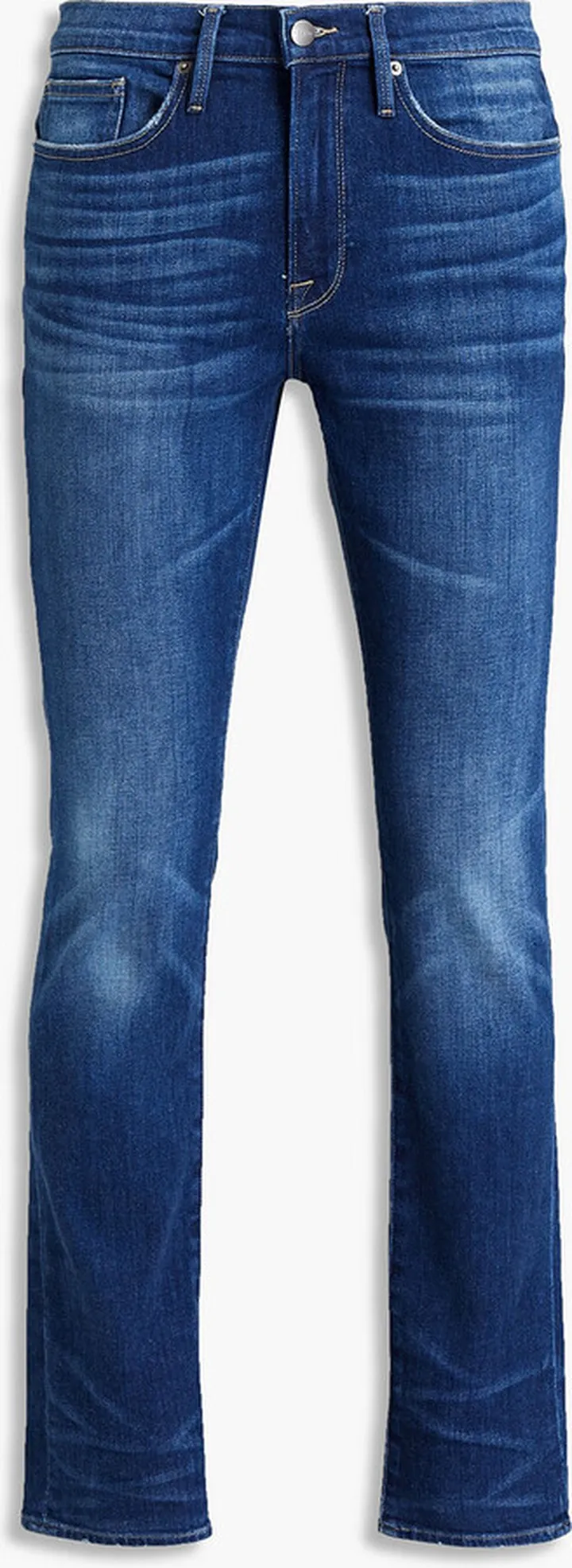 L'Homme skinny-fit faded denim jeans