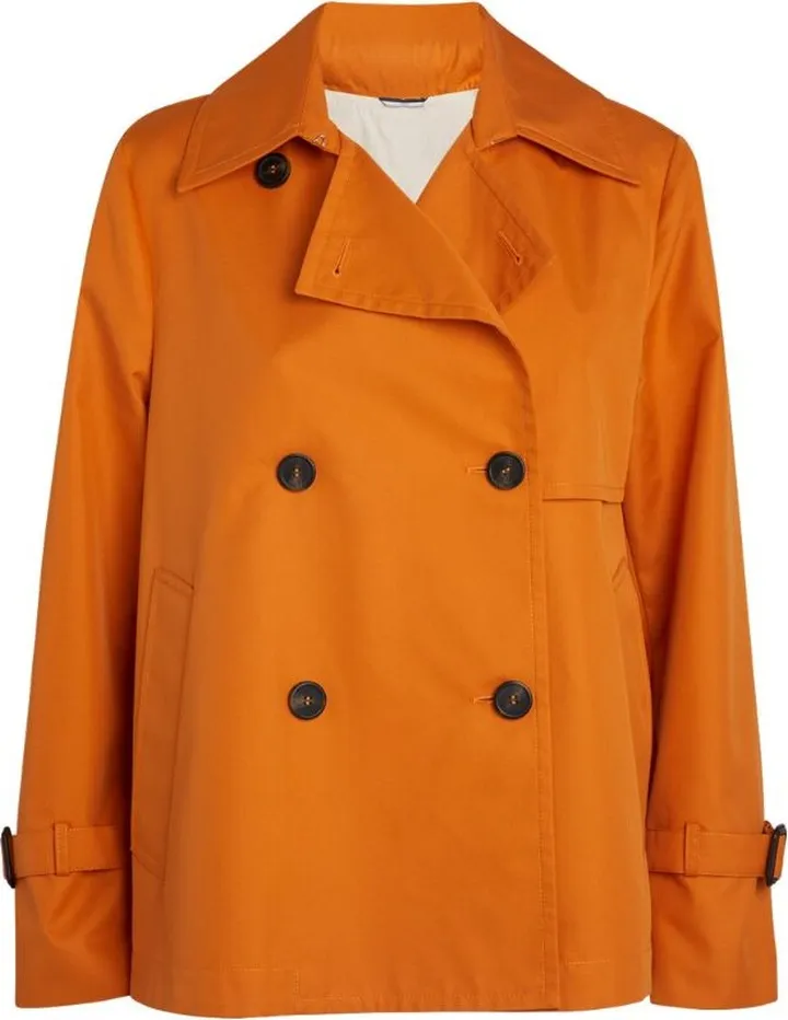 Weekend Max Mara Short Double-Breasted Raincoat