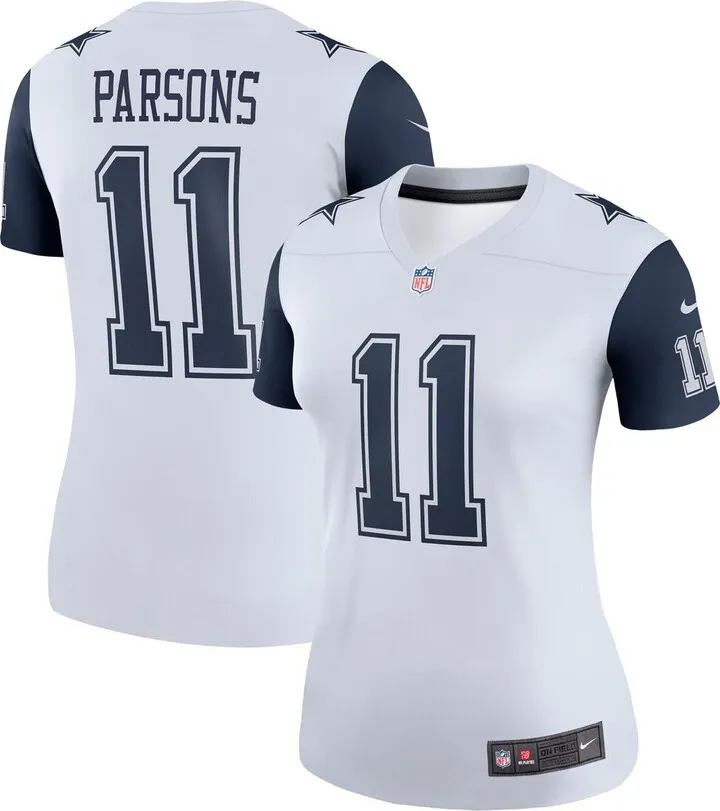 Women's Micah Parsons White Dallas Cowboys Alternate Legend Jersey