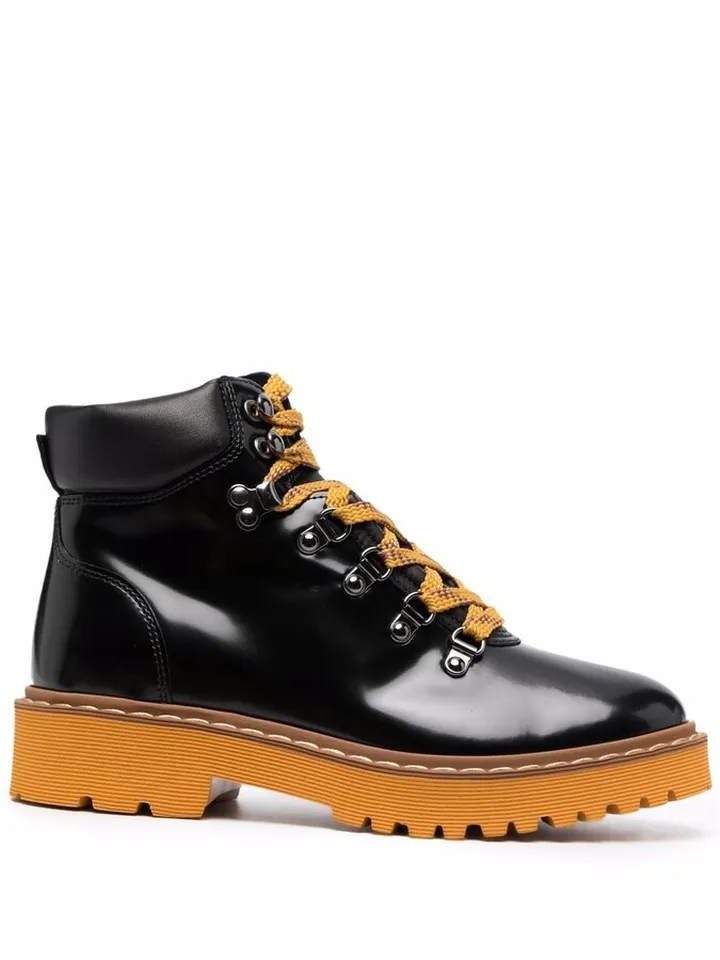 Lace-Up Hiking Boots