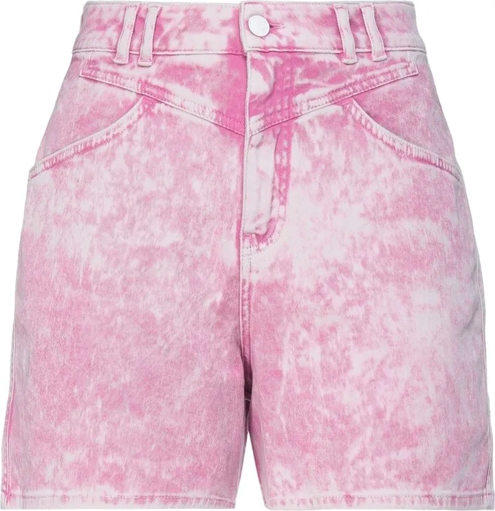 Denim Shorts Pink