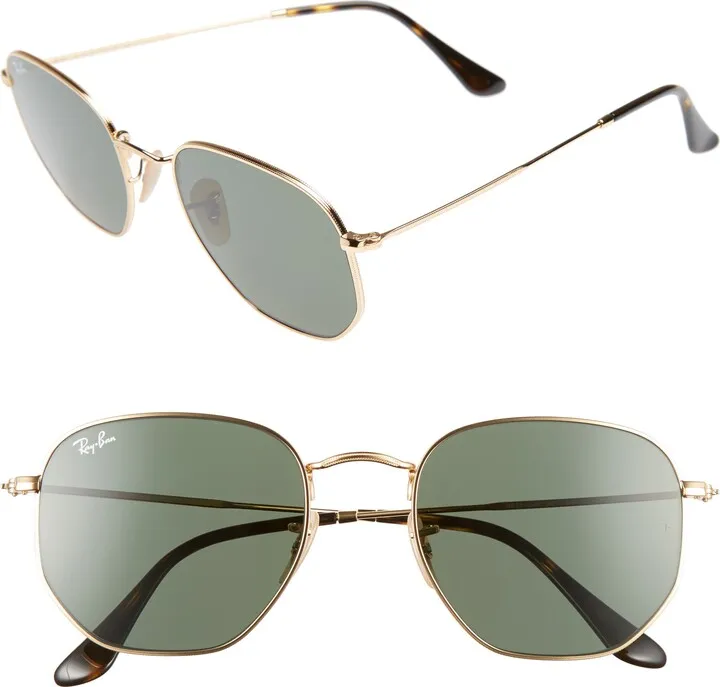 54mm Geometric Sunglasses
