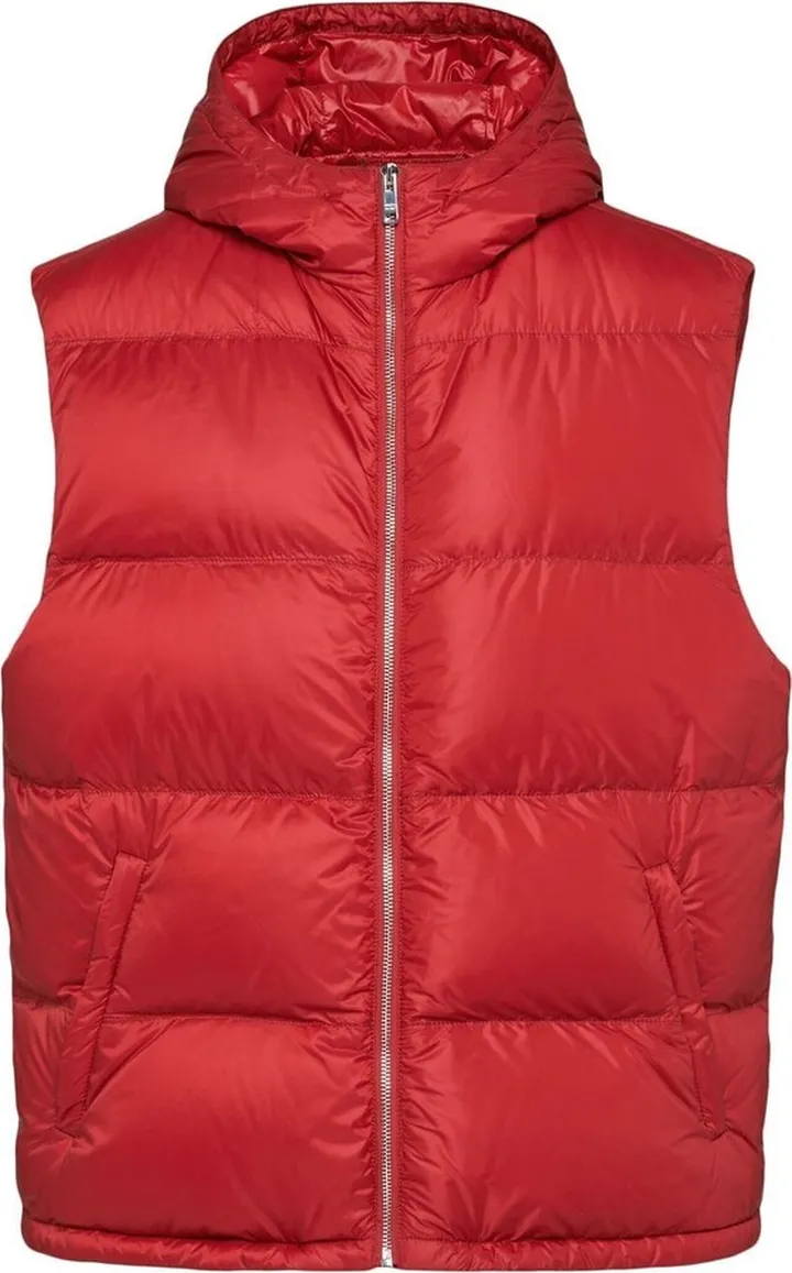 Hooded Padded Down Gilet
