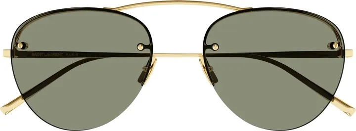 59mm Tinted Navigator Sunglasses