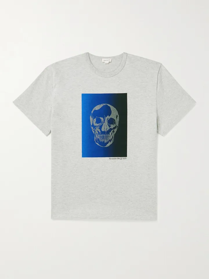Printed Cotton-Jersey T-Shirt