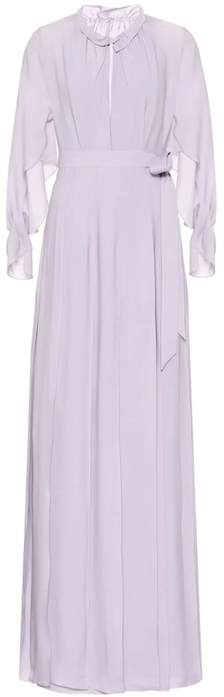 Evora silk-georgette maxi dress