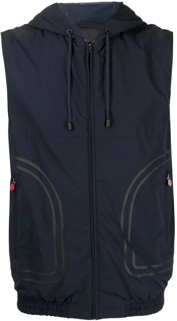 Zip-Up Hooded Gilet