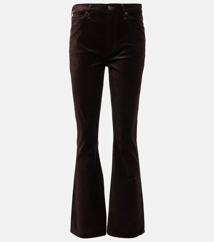 Lilah high-rise bootcut jeans