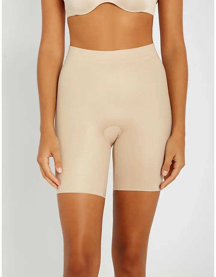 Womens Natural Glam Suit Your Fancy Booty Booster High-rise Stretch-jersey Shorts