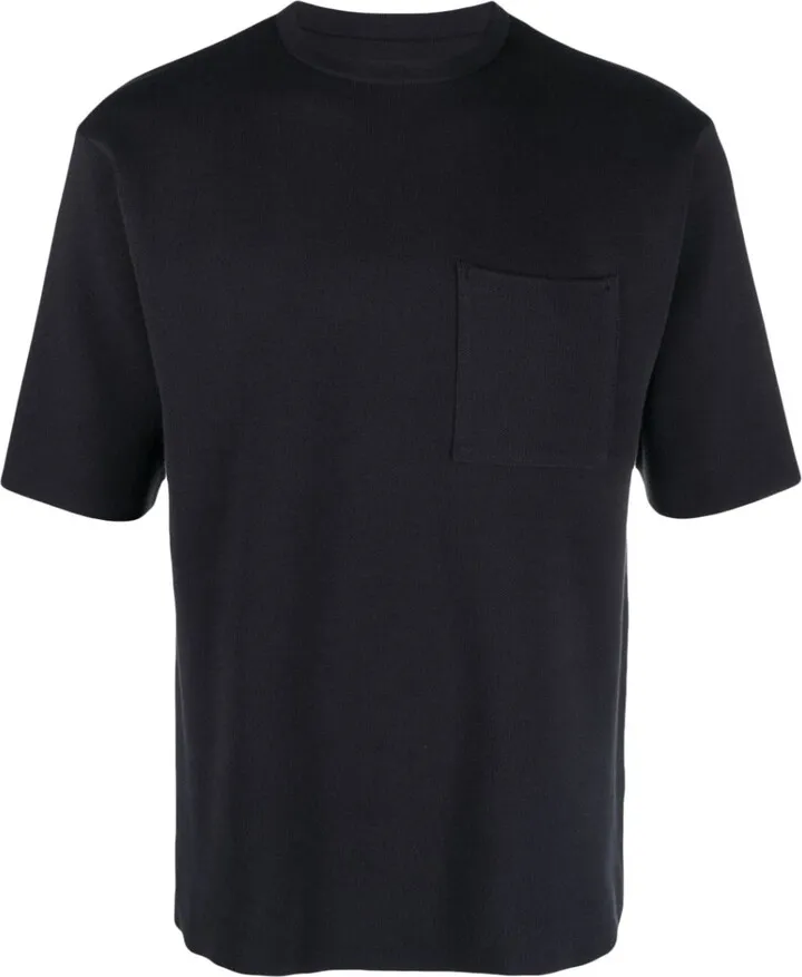 Black Chest Pocket T-Shirt