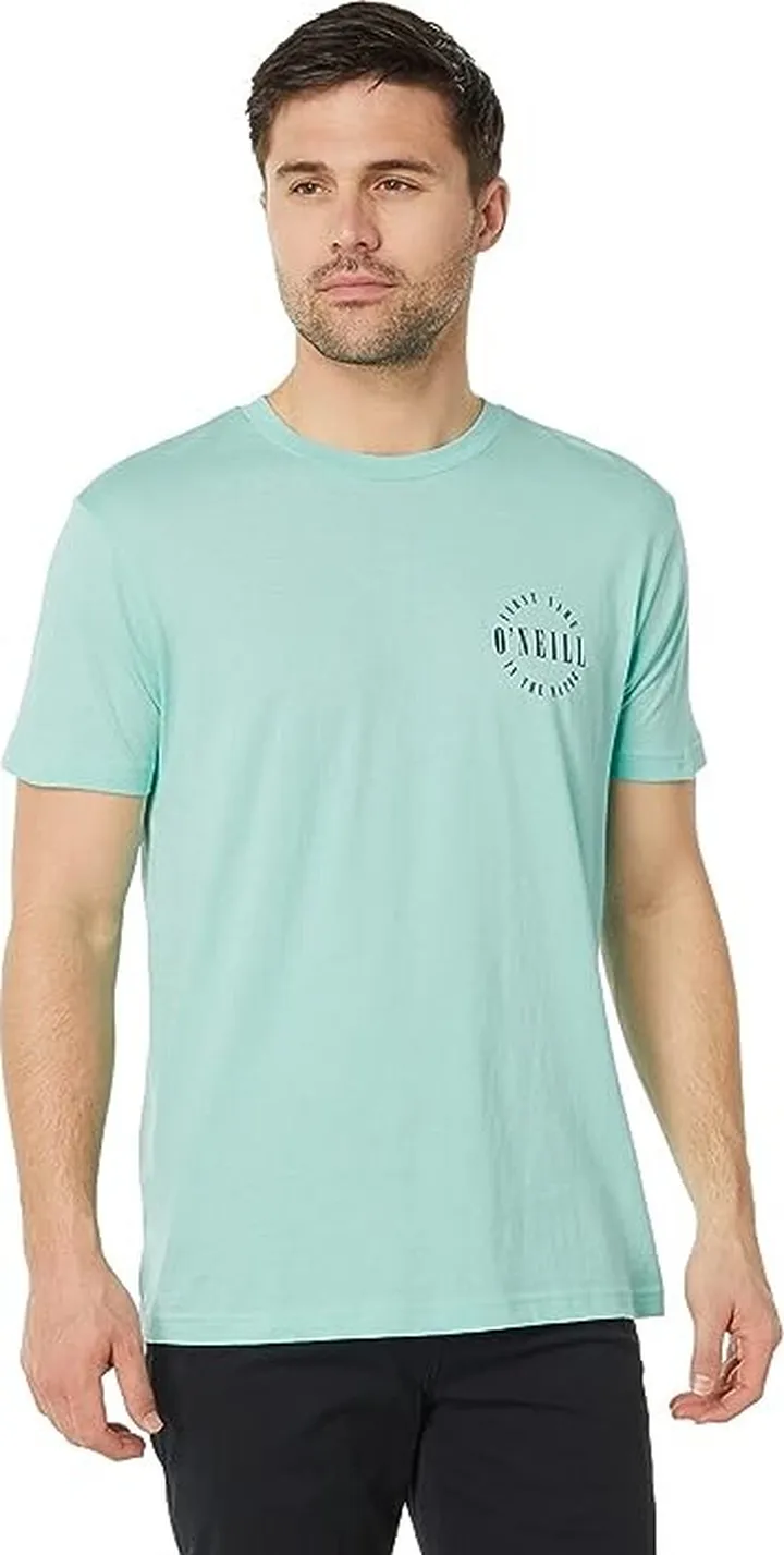 O'Neill ULU Short Sleeve Tee (Turquoise) Men's T Shirt