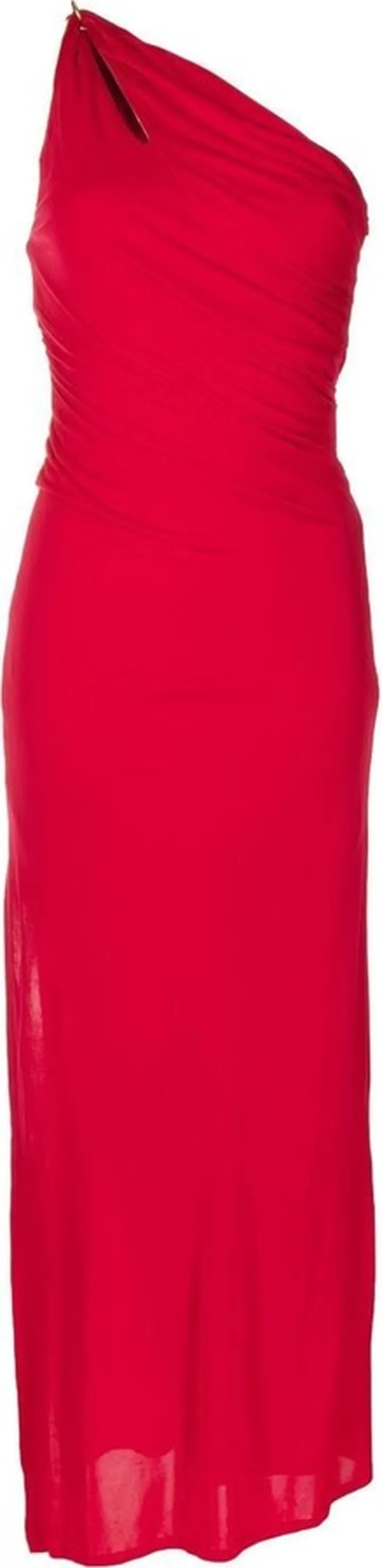Digital Love One Shoulder Dress