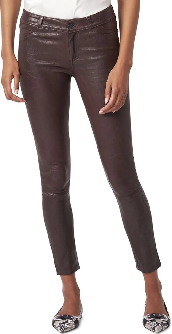 Paige Denim Verdugo Ankle Leather Pant
