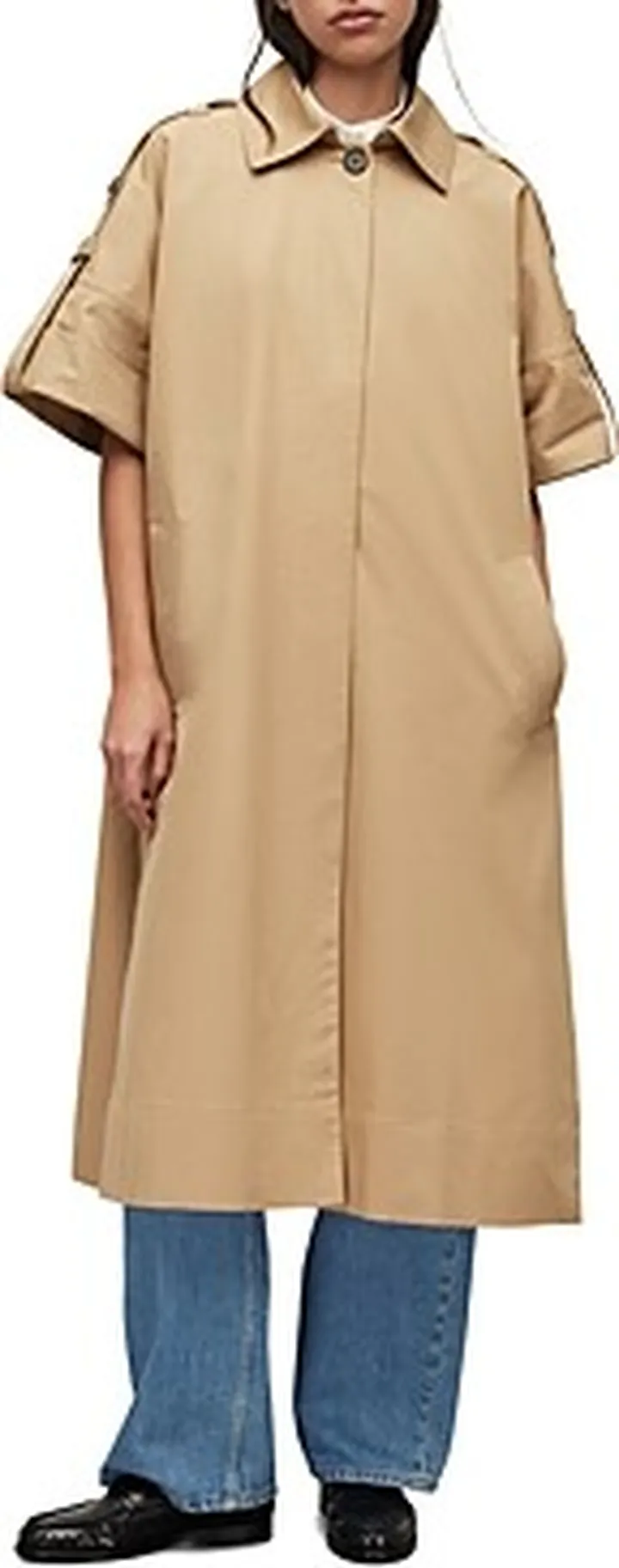 Allsaints Tina Short Sleeve Trench