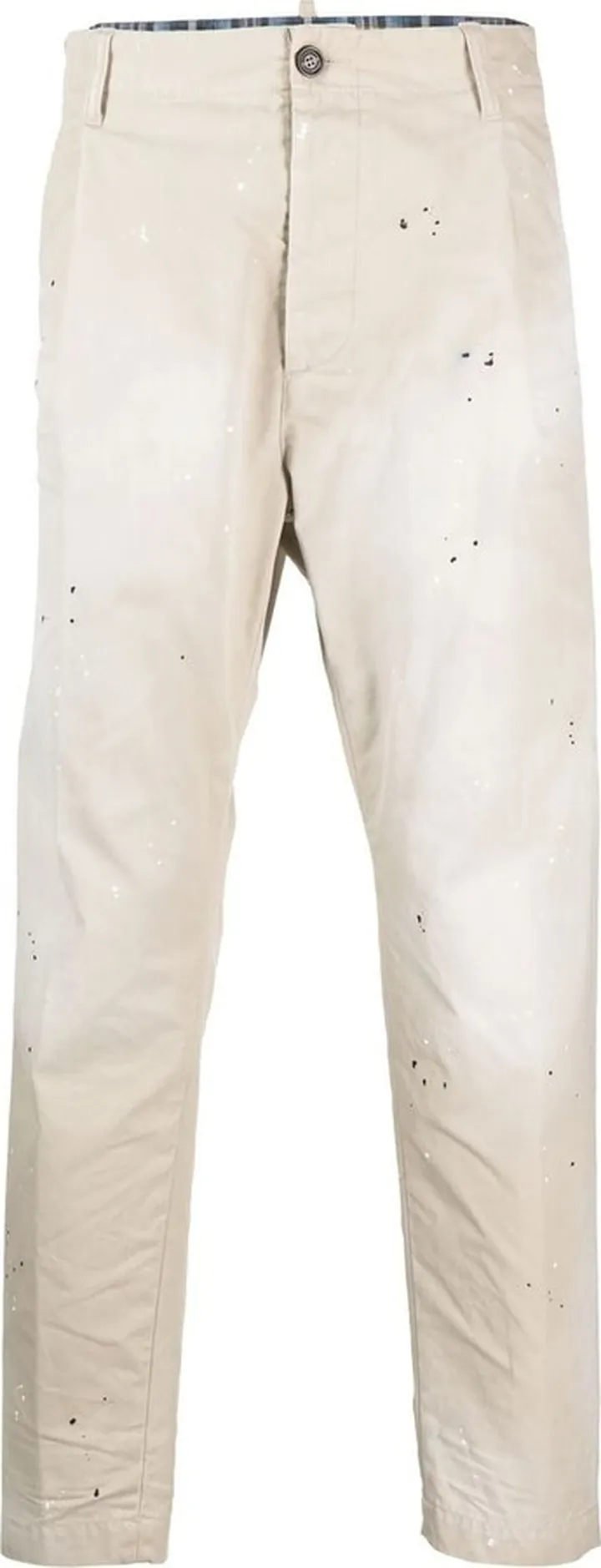 Logo-Print Straight-Leg Trousers