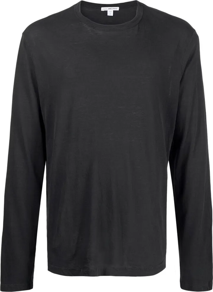 long-sleeved cotton T-shirt