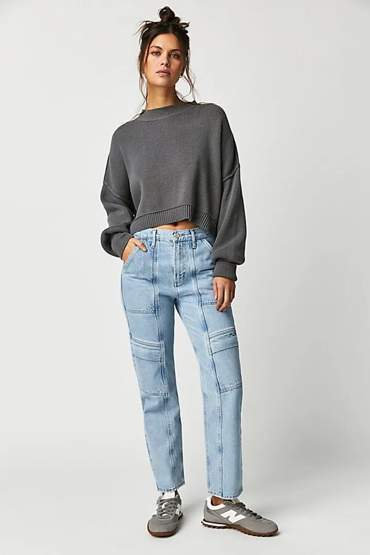 AGOLDE Cooper Cargo Jeans by AGOLDE at Free People